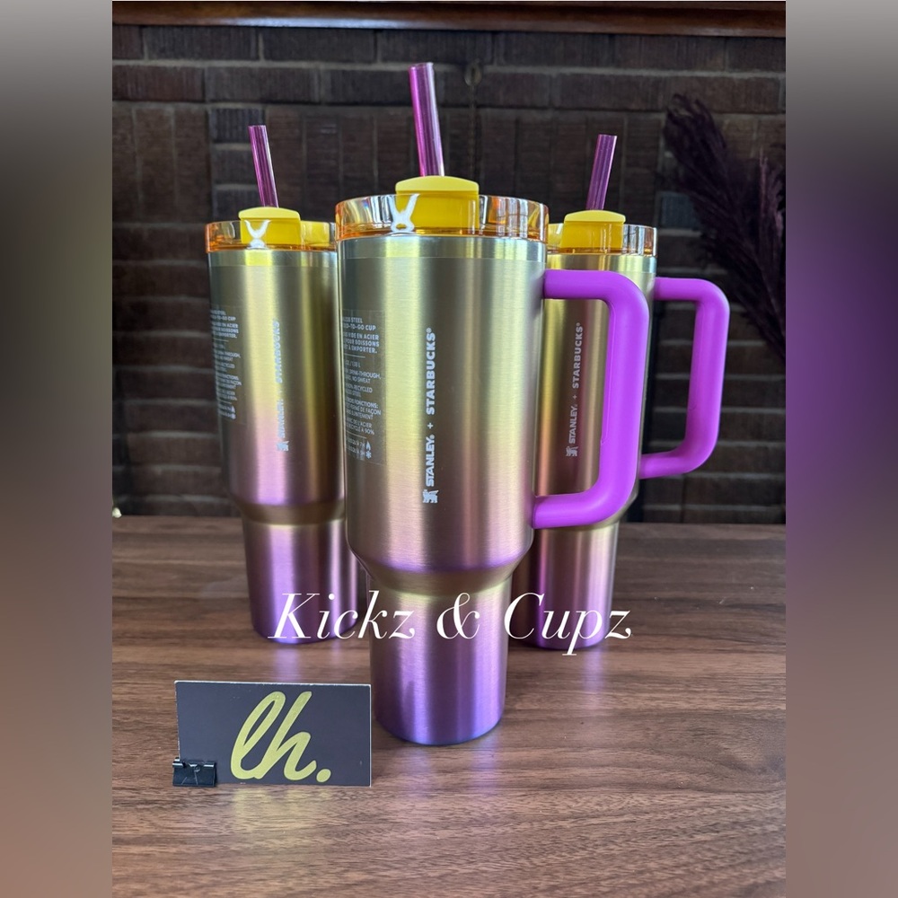 Unreleased Stanley x Starbucks Summer Sunset Gradient 40oz Tumbler Quencher